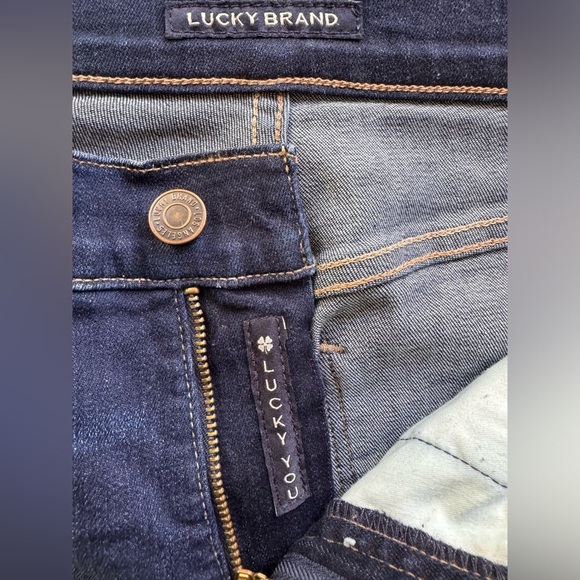 LUCKY BRAND Ava Mid Rise Skinny Dark Wash Women’s Jeans. Size 4/27 - Picture 3 of 9